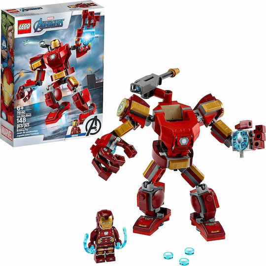 LEGO Super Heroes Iron Man Mech για 6+ Ετών 148τμχ