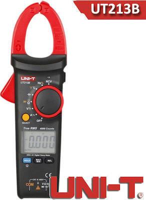 Uni-T UT213B Clamp Meter Digital 400A AC True RMS with Test Leads 07720187