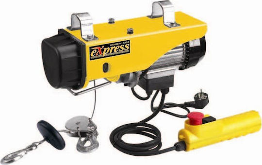 Express Electric Hoist XP 300/600 for Weight Load up to 600kg Yellow