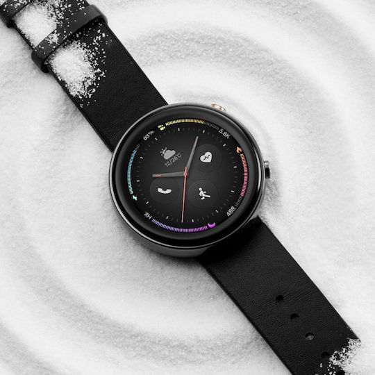 Amazfit Nexo Ceramică 36mm Smartwatch cu eSIM și Pulsometru (Negru)