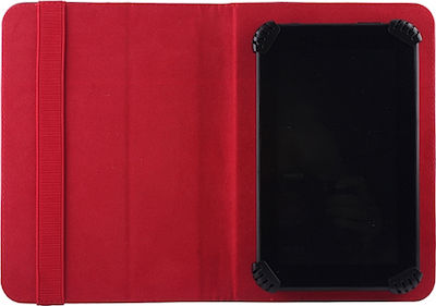 Orbi Flip Cover Piele artificială Black Red (Universal 9-10.1" - Universal 9-10.1")