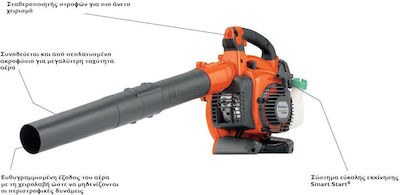 Husqvarna Gasoline Handheld Blower 28cc with Volume Adjustment