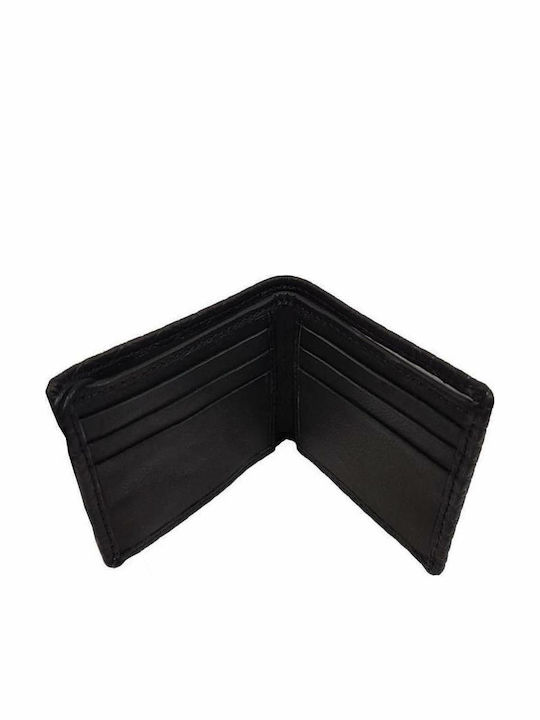 New Beal Кожен Мъжки Портфейл Черен