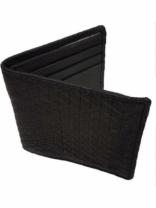 New Beal Кожен Мъжки Портфейл Черен