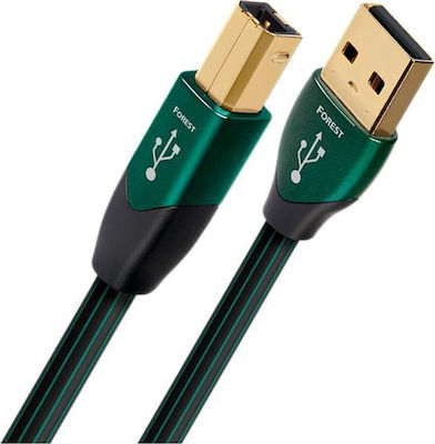 Audioquest USB 2.0 Cable USB-A male - USB-B male 1.5m (Forest)