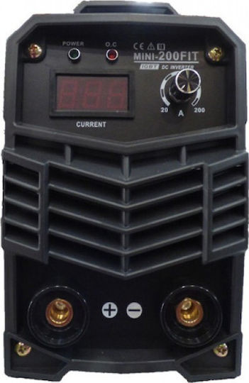 Helix Mini-200 Fit Ηλεκτροκόλληση Inverter MMA με Μέγιστο Ρεύμα Συγκόλλησης 200A και Κύκλο Εργασίας 60%