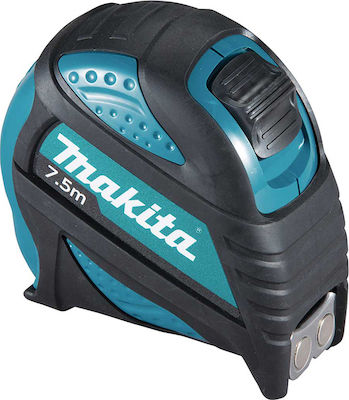 Makita Tape Measure with Auto-Rewind and Magnet 25mm x 7.5m