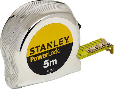 Stanley Tape Measure with Auto-Rewind 19mm x 5m