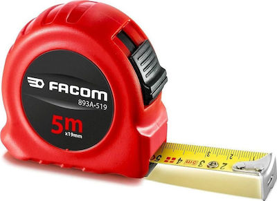 Facom Tape Measure with Auto-Rewind 19mm x 5m