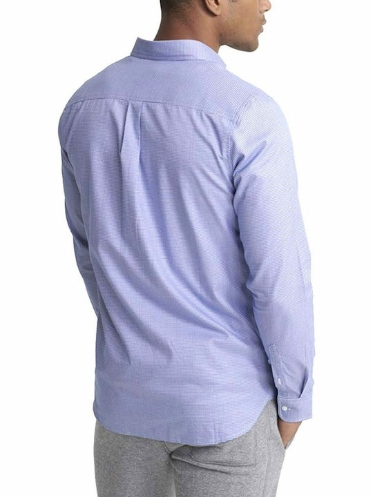 Superdry Classic London Cotton Shirt Light Blue