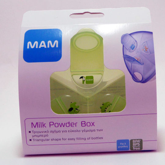 Mam Milk Powder Doser for 3 Food Servings Greenς 1pcs