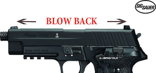 SigSauer CO2 Blowback Air Pistol P226 Metal 4.5mm