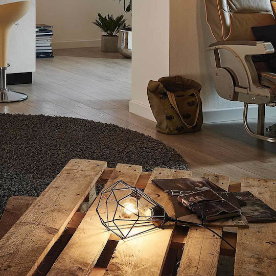Eglo Lustră Decorativă cu Soclu pentru Bec E27 Negru