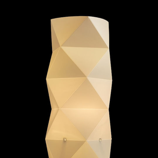Rendl Light Studio Zumba Wood Table Lamp for Socket E14 with White Shade and Beige Base