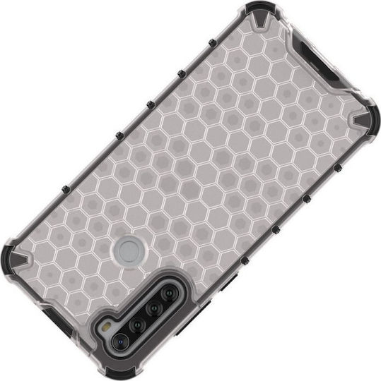 Hurtel Honeycomb Back Cover Πλαστικό Διάφανο (Redmi Note 8T)