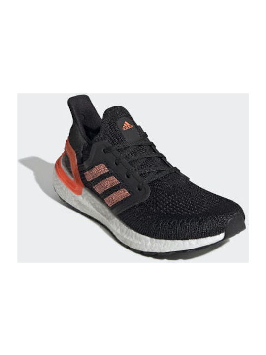 Ultraboost 20 Damen Sportschuhe Laufen Core Black / Signal Coral / Cloud White