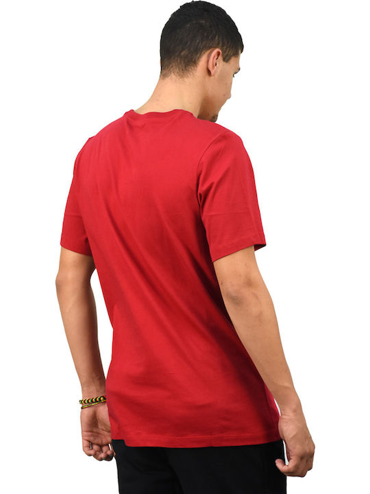 Jumpman Crew Αθλητικό T-shirt Κόκκινο
