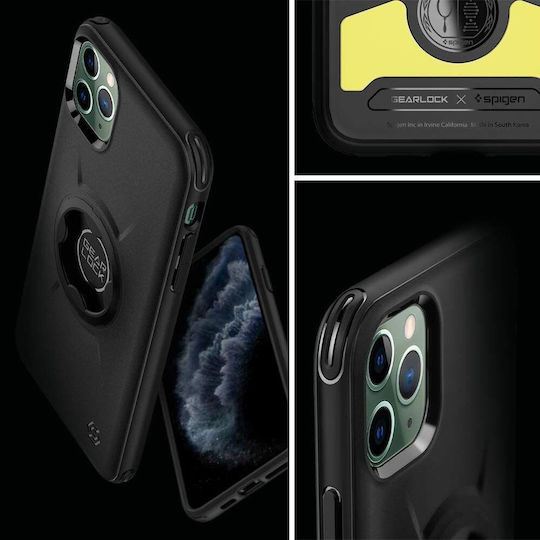 Spigen Gearlock Bike Mount Back Cover Πλαστικό Μαύρο (iPhone 11 Pro Max)