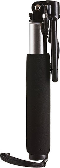 Remax P5 Selfie-Stick mit 3.5mm Kabel Silber
