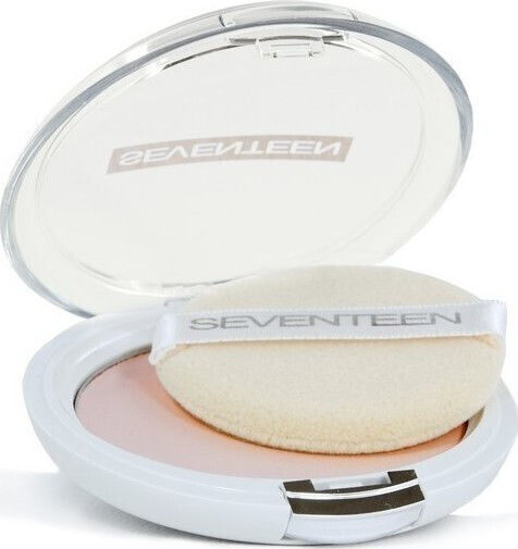 Seventeen Natural Silky Transparent Compact Powder Πούδρα 3 Medium Beige SPF15 10gr