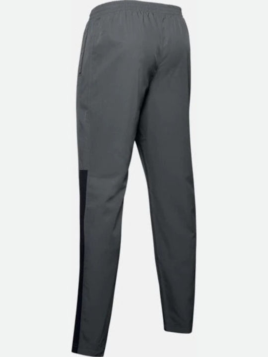 Vital Woven Sweatpants Glossy without Elastic Gray