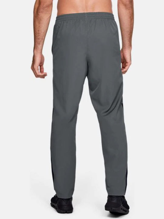 Vital Woven Sweatpants Glossy without Elastic Gray
