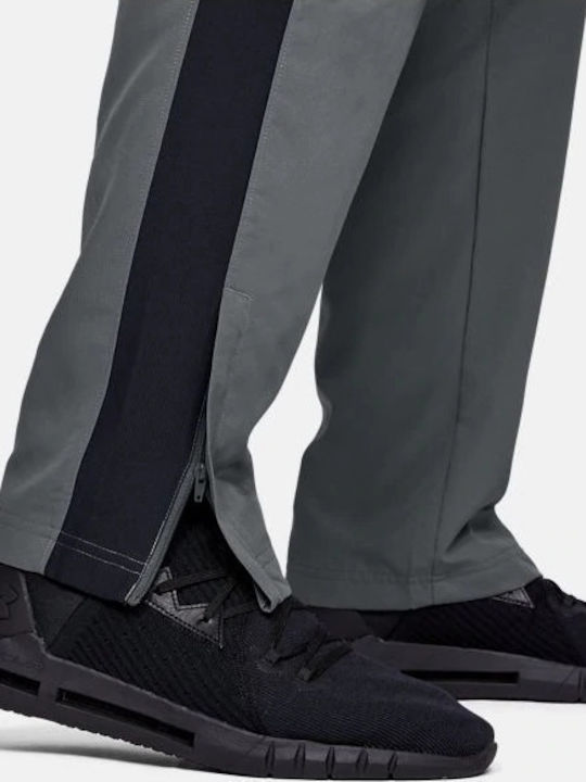 Vital Woven Sweatpants Glossy without Elastic Gray