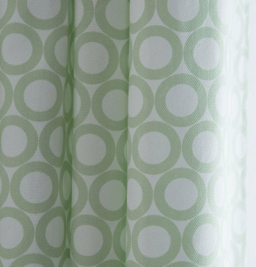 Mc Decor Κουρτίνα με Τρουκς Rock Jade 140x260εκ.