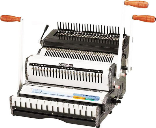 Akiles WireMac-Combo Bookbinder Machine for Spirals for Maximum 20 Sheets Wiremac Combo