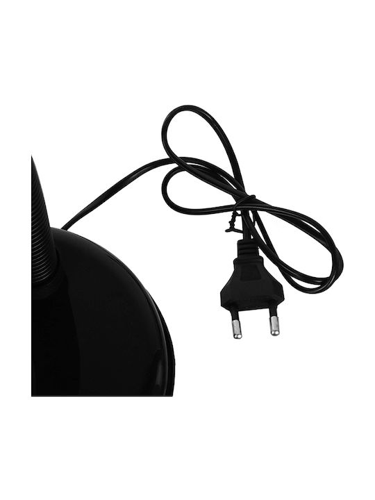 GloboStar Student Office Lamp with Flexible Arm for Socket E27 in Black Color