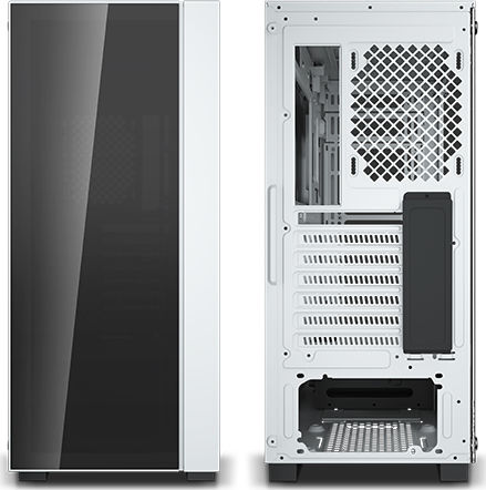 Deepcool Matrexx 55 V3 ADD-RGB 3F Gaming Midi-Turm Computergehäuse mit Seitenfenster Weiß