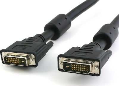 Powertech Cable DVI-D male - DVI-D male 3.0m (CAB-DVI004)