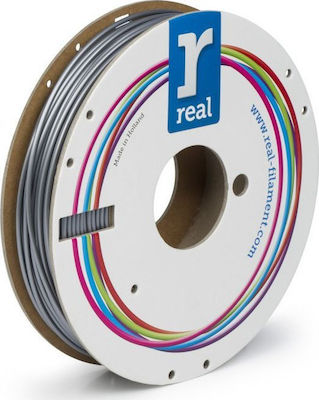 Real Filament PLA Filament pentru imprimante 3D 2.85mm Argint 0.5kg