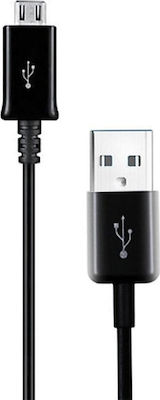 Samsung Regular USB 2.0 to micro USB Cable Μαύρο 1.5m (ECB-DU5ABE) 1τμχ