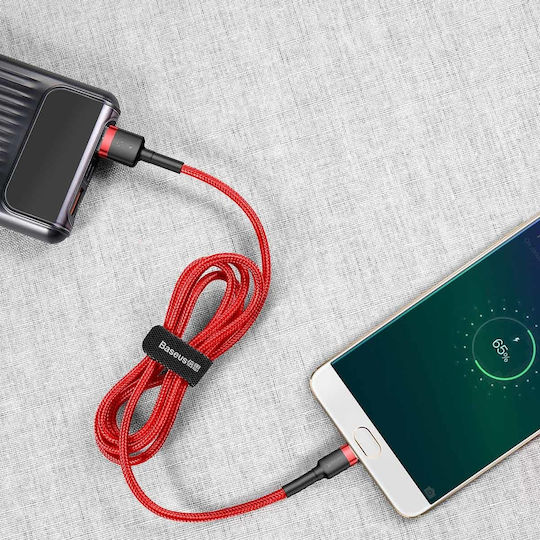 Baseus Cafule Geflochten USB 2.0 auf Micro-USB-Kabel Rot 2m (CAMKLF-C09) 1Stück