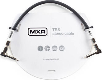 MXR Cable 6.3mm male - 6.3mm male 0,3m (DCIST1RR)