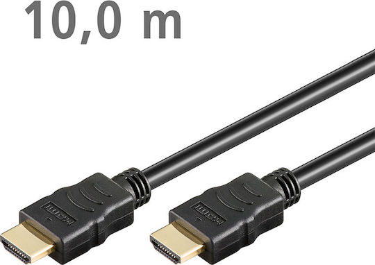 HDMI Cables HDMI 1.4 High Speed 1080p 120Hz Length HDMI Male - HDMI Male Length 10m Black
