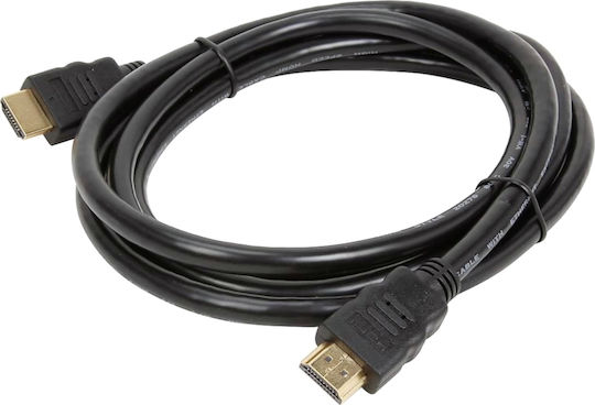 TelForceOne HDMI 1.4 High Speed 1080p 120Hz Кабел HDMI Мъжки - HDMI Мъжки 1.5m Черен