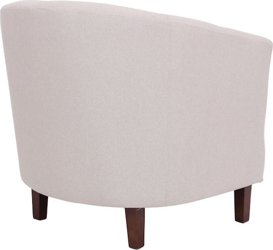 Boga Armchair Beige 75x73x69cm