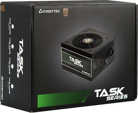Chieftec Task Series 700W Negru Sursă de Alimentare Calculator Complet cu fir 80 Plus Bronze