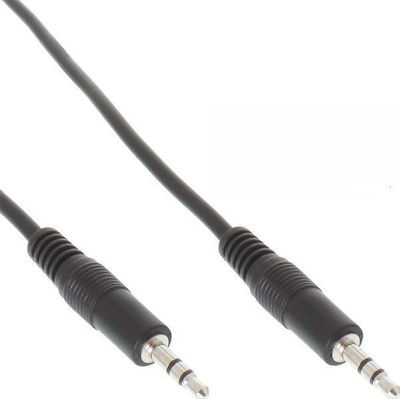 Καλώδιο 3,5 mm Stecker - 3,5 mm Stecker Schwarz 0.5m (140-4430)