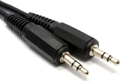 Powertech 3.5mm male - 3.5mm male Cable Black 5m (CAB-J008)