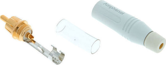 Amphenol RCA male (ACPR-WHT)