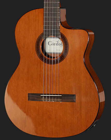 Cordoba Guitars C5-CE Classic 4/4 Natural Electro-Classical Guitar 4/4 Natural Gloss