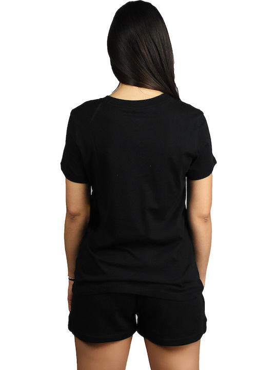 Nike Just Do It Women's Athletic T-shirt Black