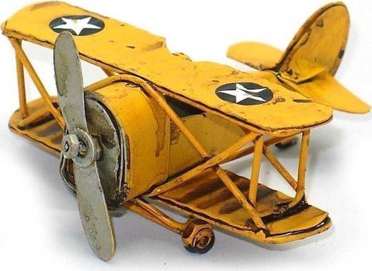 SP Souliotis Античен Декоративен самолет Металик 6x7x4см 1бр