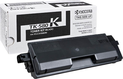 Kyocera TK-580K Toner Laser Εκτυπωτή Μαύρο 3500 Σελίδων (1T02KT0NL0)