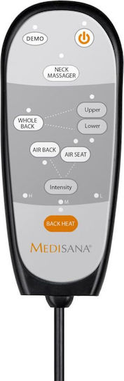 Medisana MC 825 Κάθισμα Μασάζ Shiatsu για τον Αυχένα με Λειτουργία Θέρμανσης Μαύρο