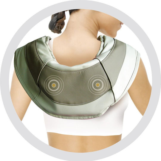 Factory Massage Device Shiatsu for the Neck with Infrared Heat Beige