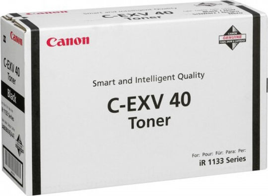 Canon C-EXV40 Оригинален Тонер Лазерен Принтер Черен 6000 Страници (3480B006)